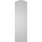 Ekena Millwork Arch Top Surface Mount PVC Gable Vent: Functional, w/ 3-1/2"W x 1"P Standard Frame, 12"W x 40"H GVPAR12X4001SF - alternate 5